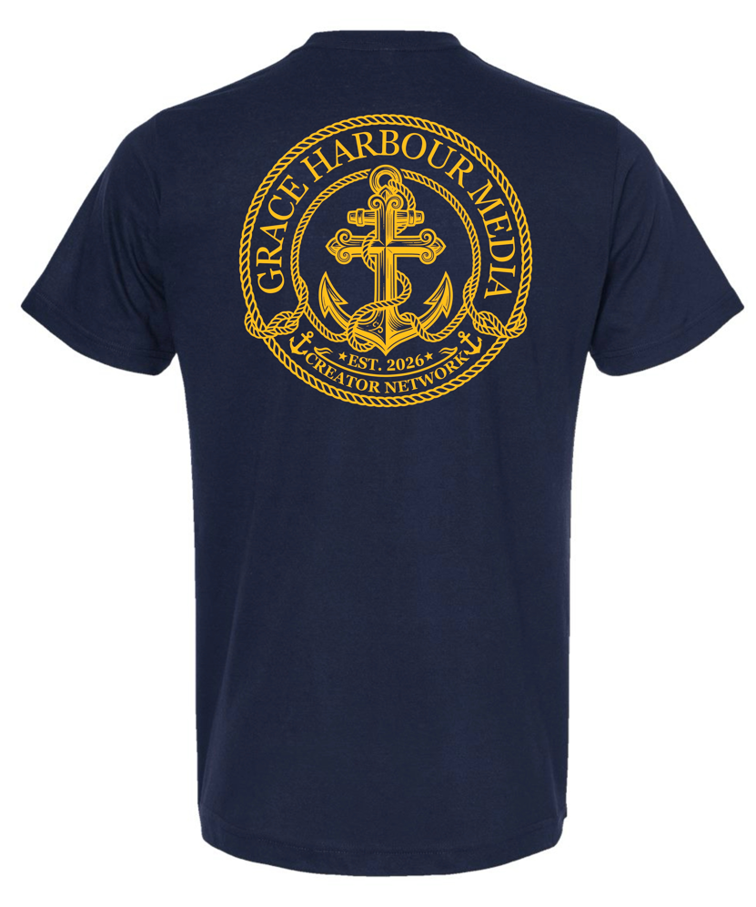 Grace Harbour Gold Design Tee