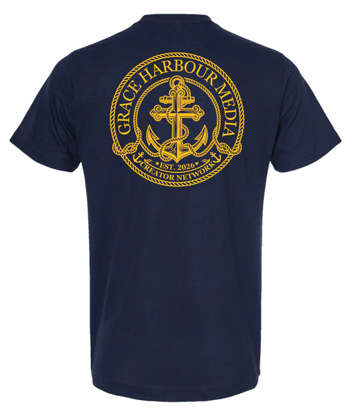 Grace Harbour Gold Design Tee