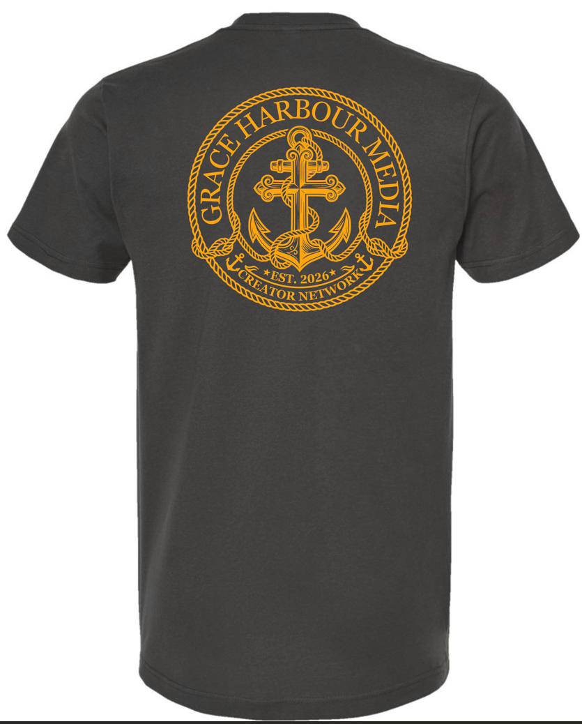 Grace Harbour Gold Design Tee